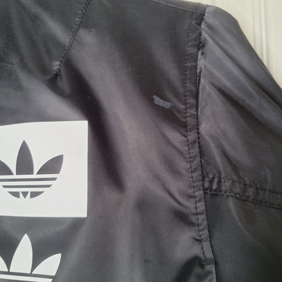 ADIDAS // Cropped Bomber Jacket - Picture 7 of 9